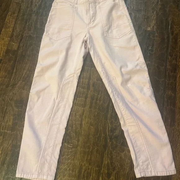 Anthropologie Pilcro Pink Ankle Cropped Pants-size 27 - Picture 7 of 9